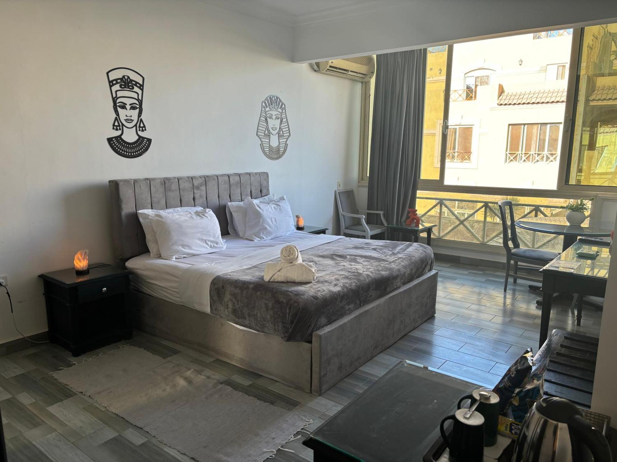 K Boutique Hotel Medspa-Pyramids & Grand Egyptian Museum Ghatati Exteriör bild